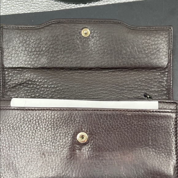 2.8.26 Vintage Gucci Black Soft Leather Wallet with Horse-bit Accents - Picture 4 of 15